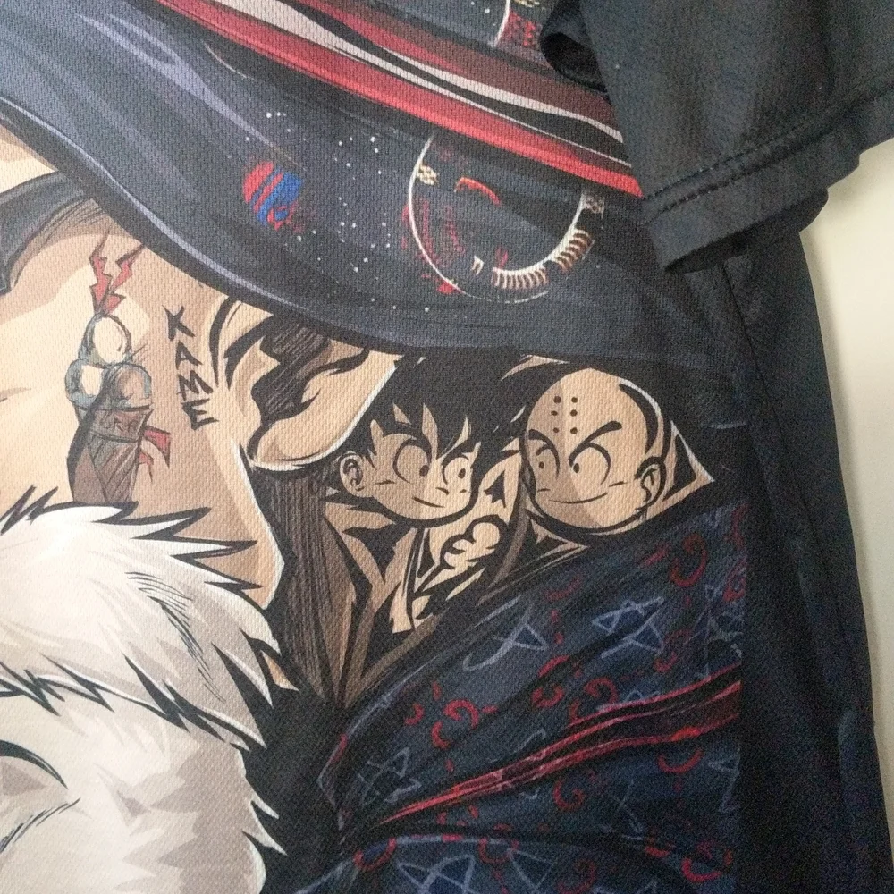 Master Roshi Dragonball Men's Lightweight Graphic Tee Shirt Size 3XL - Picture 4 of 8